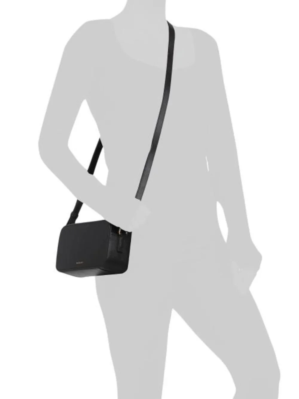 RADLEY LONDON Leather Beech Row Mini Zip Around Crossbody